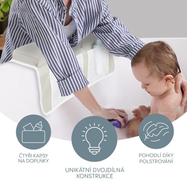 Podložka pod lokty na okraj vany, Grey