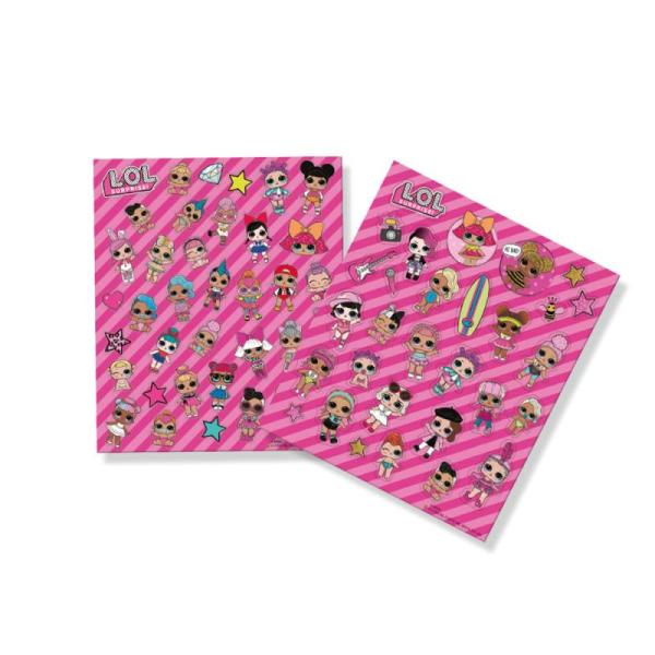 Ses LOL – nálepky s třpytkami