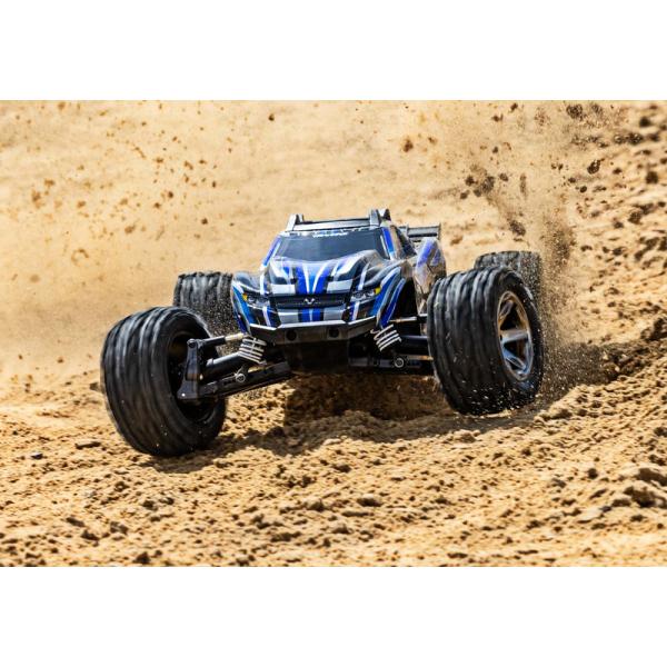 Traxxas Rustler 1:10 VXL HD 4WD RTR červený