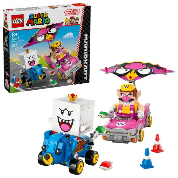 LEGO® Super Mario 72038 Mario Kart™ – Wario e King Boo