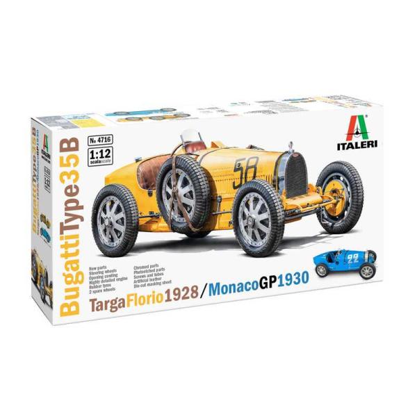 Model Kit auto 4716 - Bugatti T35B Targa F./GP Monaco (1:12)