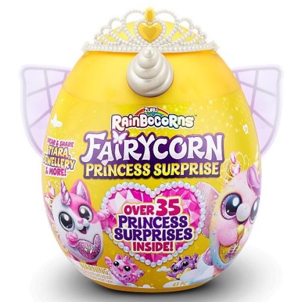 Zuru Rainbocorns: Плюшено еднорогче с коронка