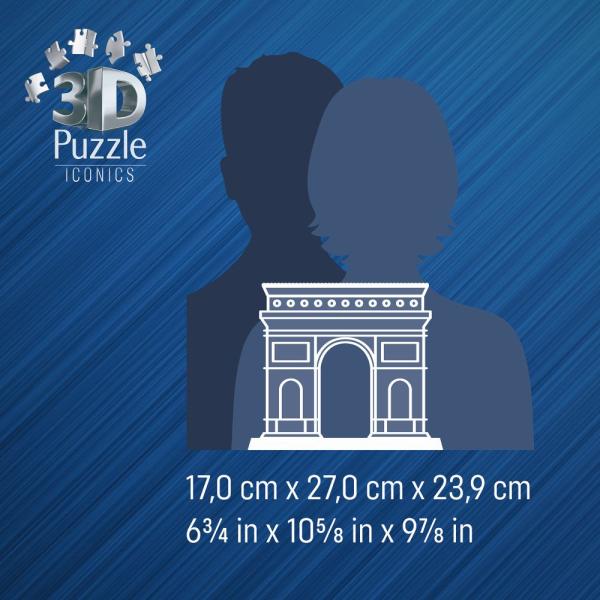 Ravensburger Iconics: Vítězný oblouk (Noční edice) (obrázek 4)