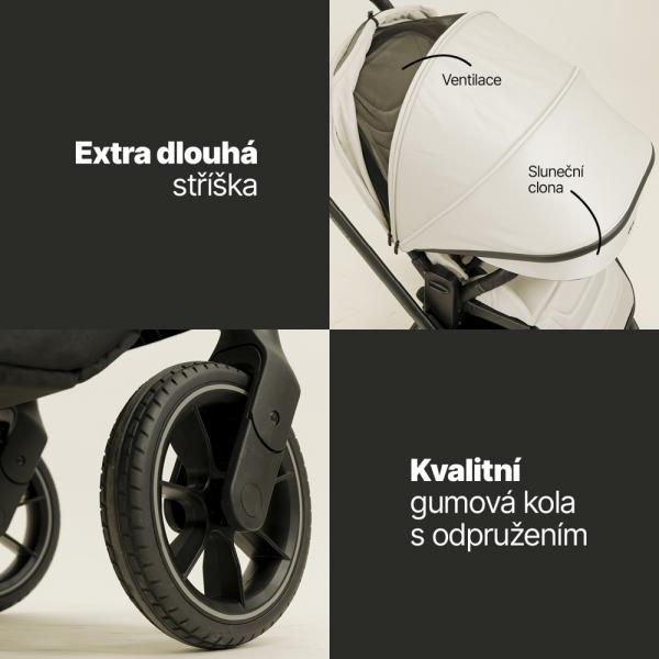 Sportovní kočárek Move Cross 5, Toffee Brown