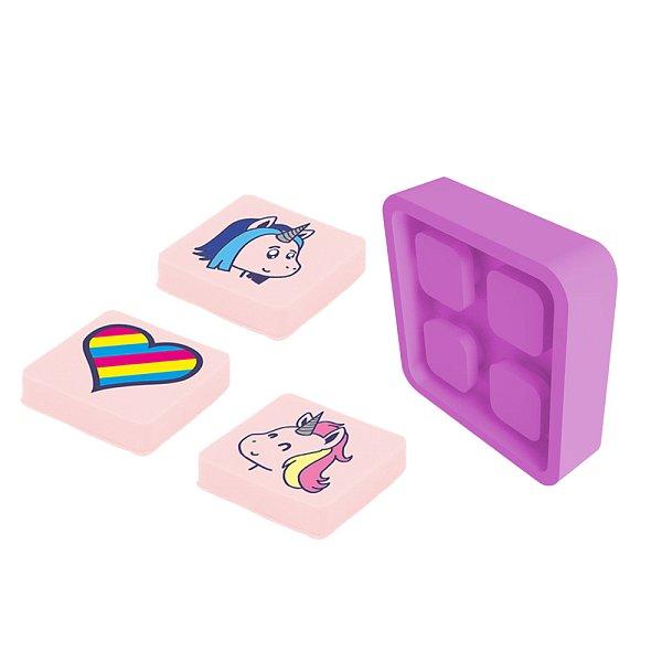 PIXIE CREW distintivo con elemento reflectante - Unicornio