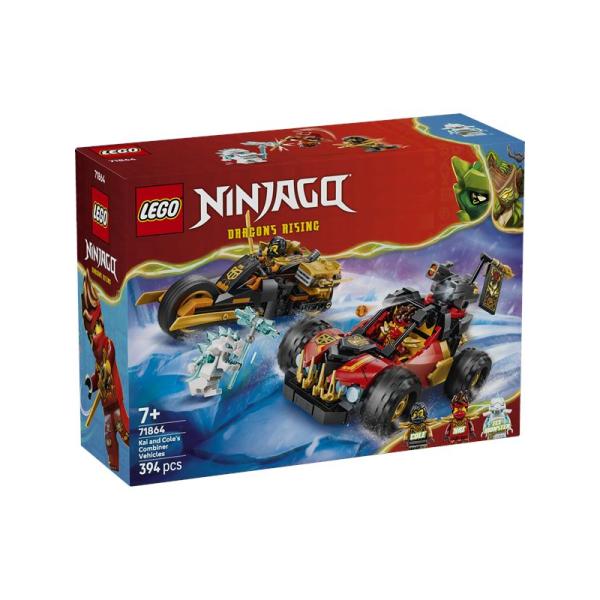 LEGO® NINJAGO® 71864 Kombinovatelná vozidla Kaie a Colea (obrázek 3)