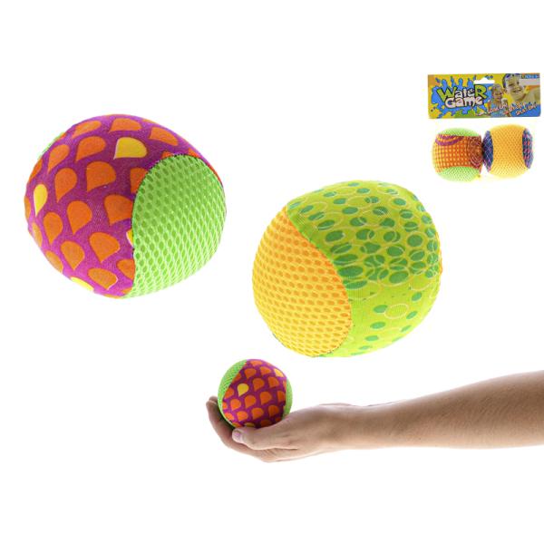 Vodní bomba 7cm stříkající vodu 2barvy 2ks