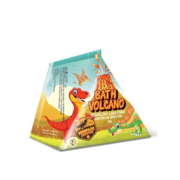 KÚPEĽ praskajúca pena 70g DINOPARK ADVENTURE (farbí vodu) ACCENTRA