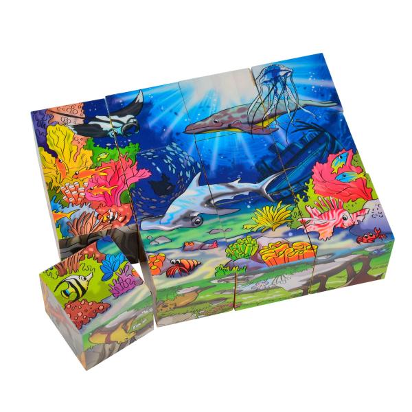 Dřevěné obrázkové kostky (obrázek 8)