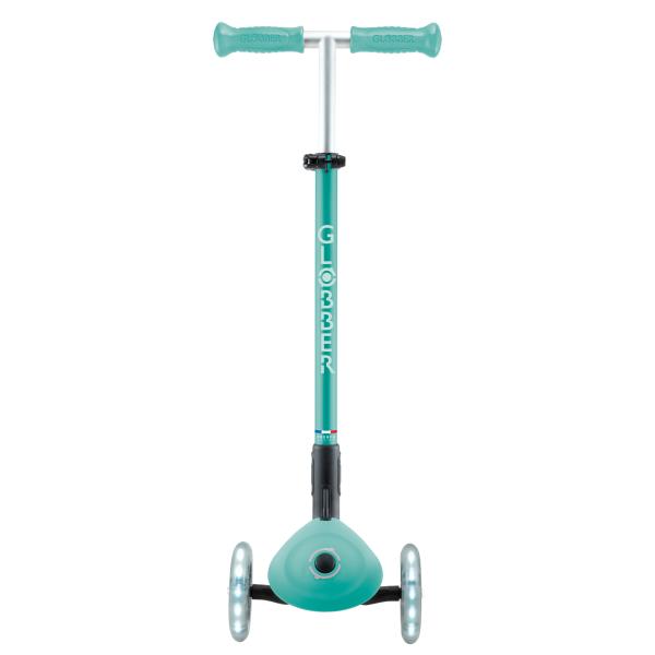 Globber dětská skládací koloběžka Elite Lights Dark Mint (obrázek 3)