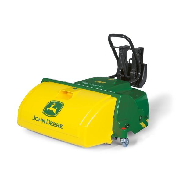 Rollytoys Predný nástavec John Deere - zametacia kefa
