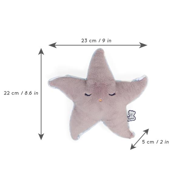 Kaloo Petit Calme Plyšová mořská Hvězdice s levandulovým polštářem pro lepší spánek 22 cm (obrázek 4)