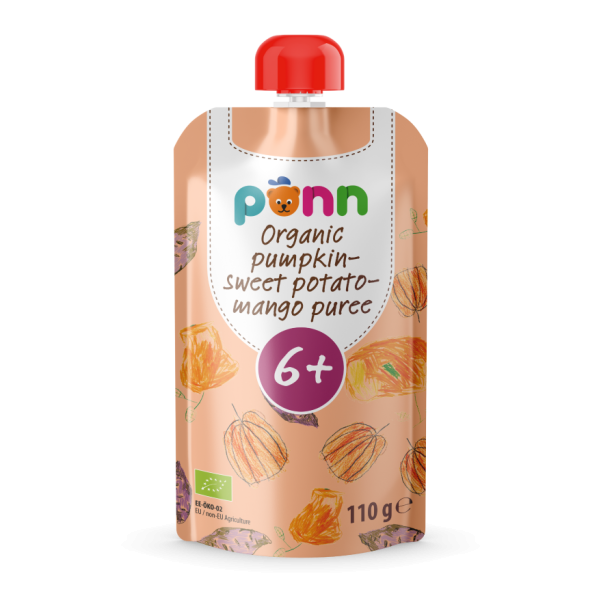 SALVEST Ponn BIO Pyré z dýně, brambor a manga (110 g)