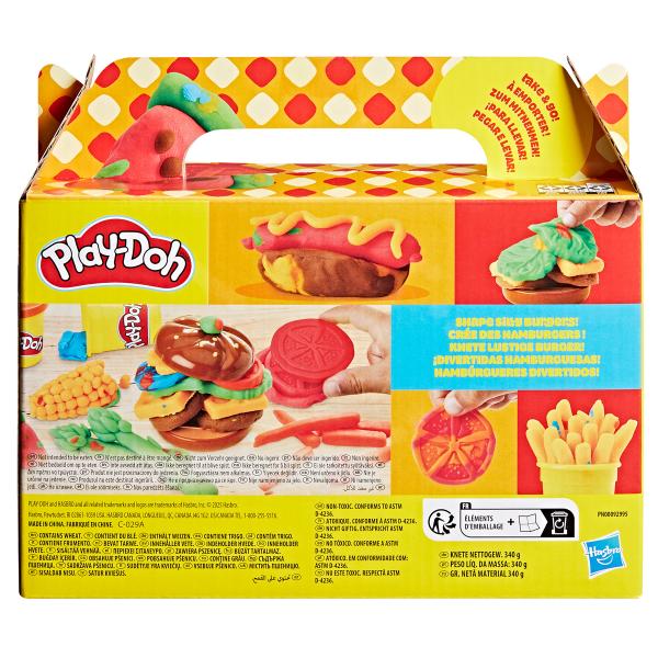 HASBRO – Play-Doh malé lahůdky, hamburger