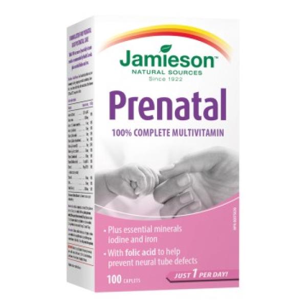 Jamieson Prenatal COMPLETE multivitamin 100 tablet