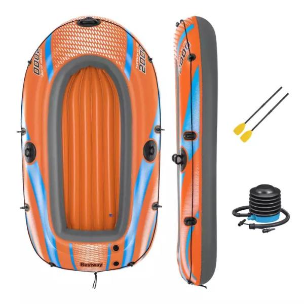 Bestway Barca Hinchable Para 1 Adulto Y 1 NiñO Bestway Kondor Elite Raft 2000 196X106X31 Cm Multicolor-image