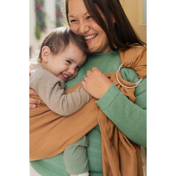 BOBA Nosítko dětí / šátek Ring Wrap – Rye