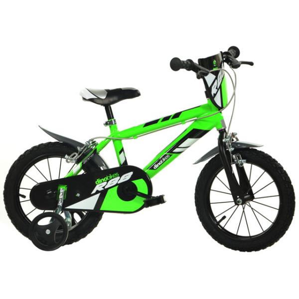 DINO Bikes - Dětské kolo 16 "416UZ - zelený 2017