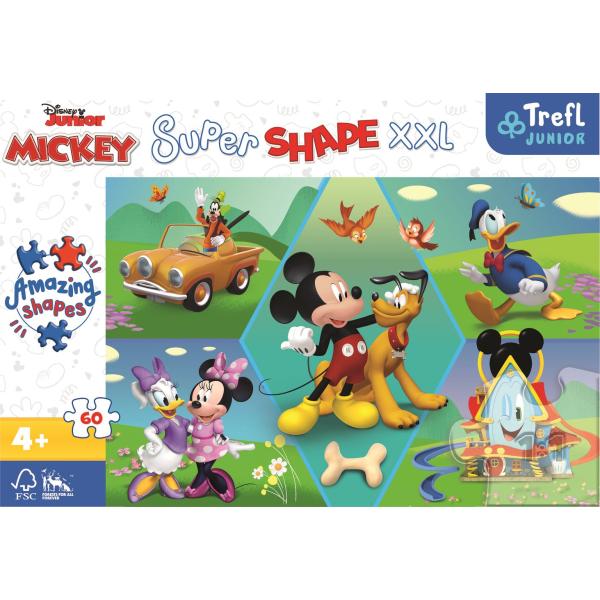 Trefl puzzle Super Shape XXL Mickey Mouse