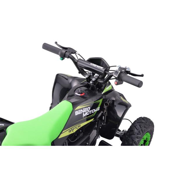 Elektrická čtyřkolka pro děti Beneo Motors Raptor zelená - 800W (obrázek 5)