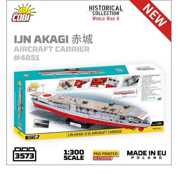 Cobi AKAGI letadlová loď, 1:300, 3510 k