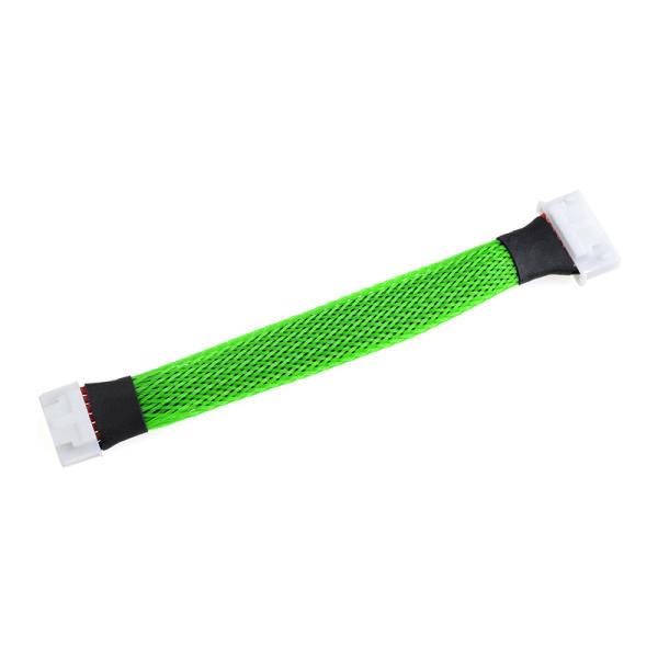 Ochranný kabelový oplet 8mm zelený (1m) (obrázek 3)