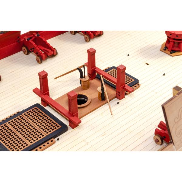 Vanguard Models HMS Indefatigable 1794 1:64 kit (obrázek 8)