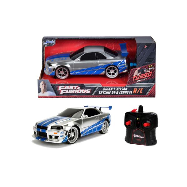 Rýchlo a zbesilo RC auto Nissan Skyline 1:24