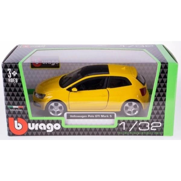 Bburago 1:32 – VW Polo Mark 5 GTI – Žlutá