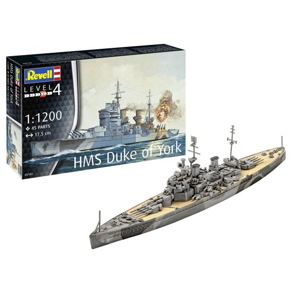 Plastic ModelKit loď 05182 – HMS Duke of York (1:1200)