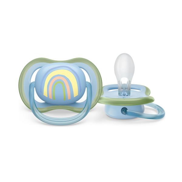 Philips AVENT Dudlík Ultra air obrázek 0-6m duha 1ks