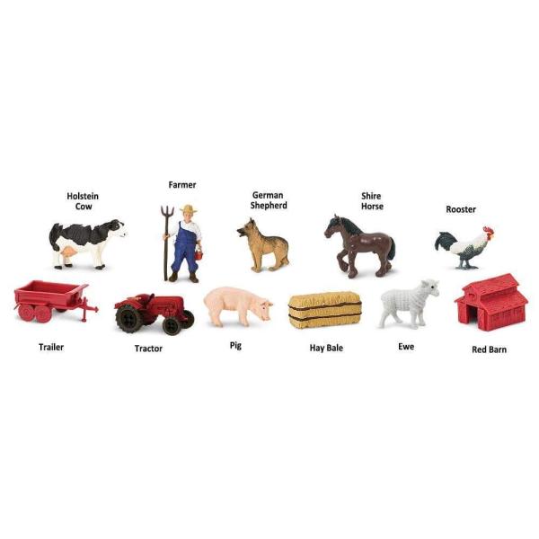 Safari® Toob Dole na farmě zvířata 11 figurek (obrázek 4)