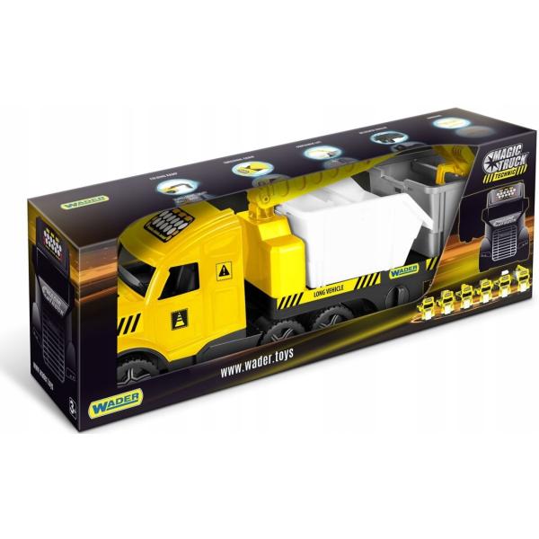 Wader Magic Truck Technic přívěs s kontejnery