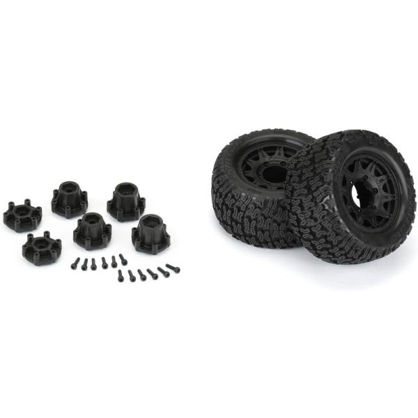 Pro-Line kolo s pneu 1:10 Bonesaw 2.8", H12/H14 disk černý (2) (obrázek 3)