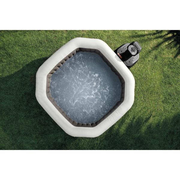Nafukovací vířivka INTEX 28458 PureSpa Jet & Bubble Deluxe Set (průměr 201 cm) (obrázek 4)