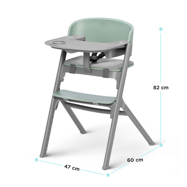 KINDERKRAFT Židle jídelní LIVY Aster Pink (obrázek 5)