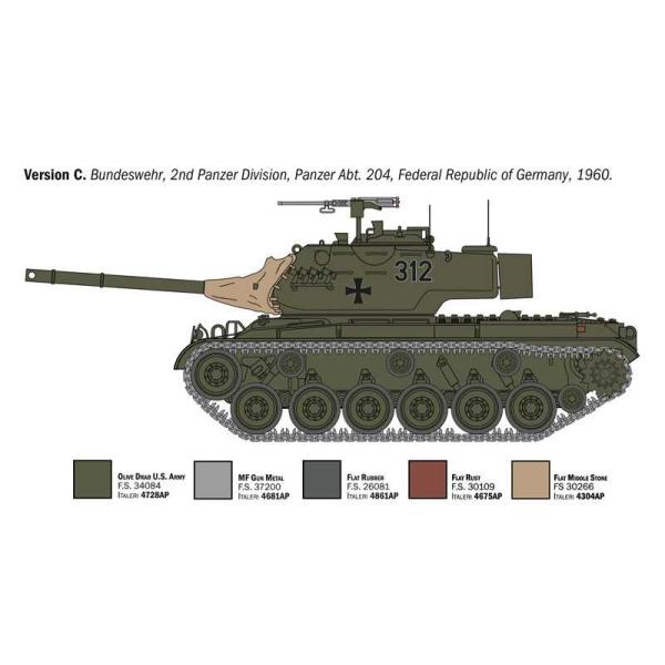 Model Kit tank 6763 – M47 Patton (1:35)