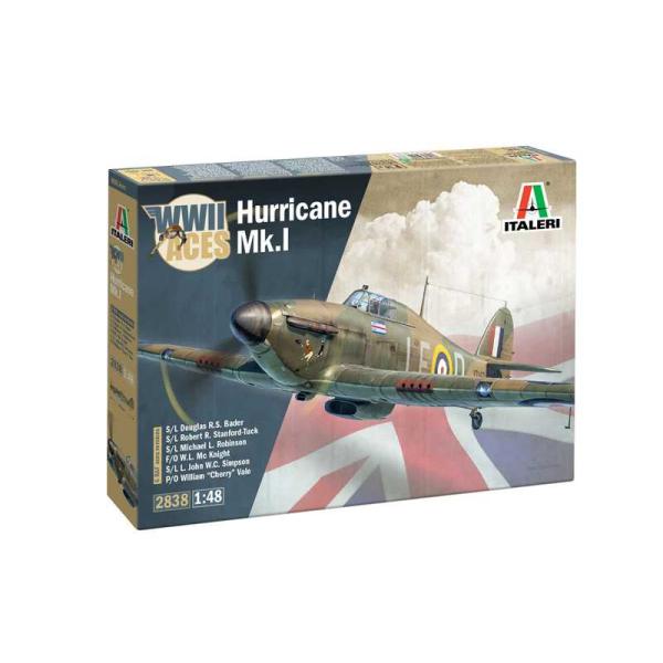 Model Kit letadlo 2838 - Hurricane Mk.I aces (1:48)