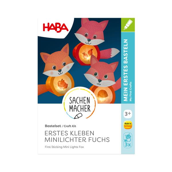Haba Kreatívna sada Prvé nalepovacie mini svetielko Líška
