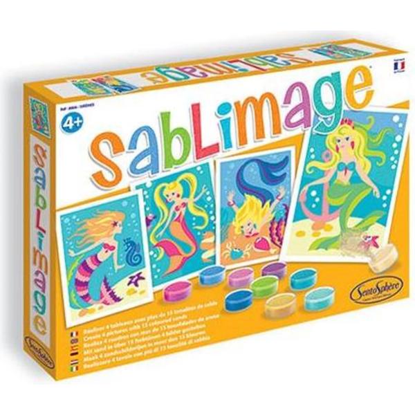 SENTOSPHERE Sablimage Concept Box Pískové obrázky Mořské panny (obrázek 3)