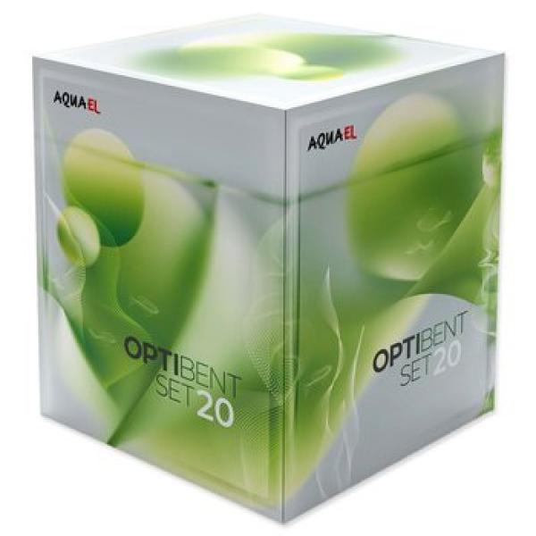 Set Aquael akvarijní Optibent bílá 20l
