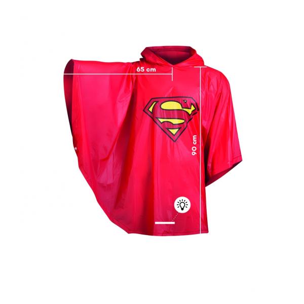 BAAGL Školní batoh s pláštěnkou Superman – POP