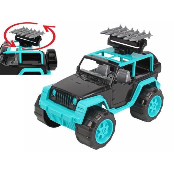 Auto SUV 28cm s raketami