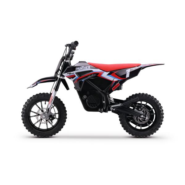 Elektrický Motocross pro děti Beneo Motors Panther červený - 550W (obrázek 5)