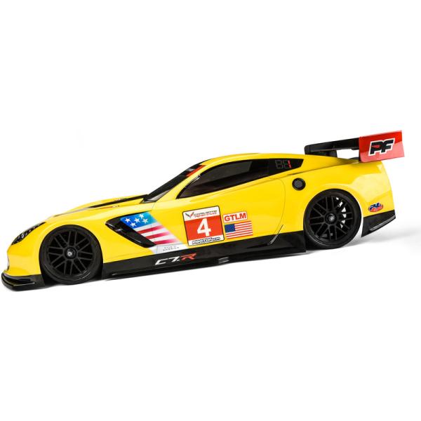 PROTOform karosérie 1:10 Chevrolet Corvette C7.R (šasi 190mm) (obrázek 5)