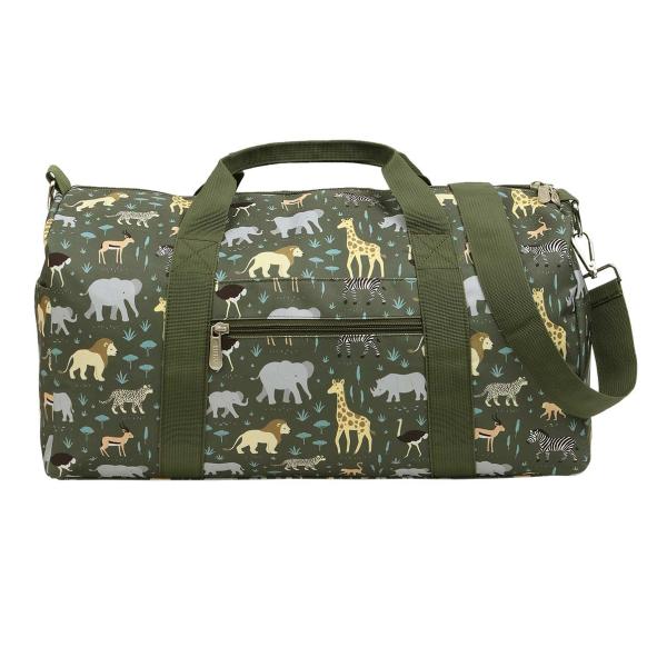 A Little Lovely Company - dětská cestovní taška - zvířata ze savany