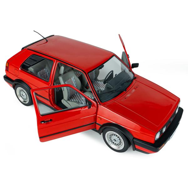 1:18 VOLKSWAGEN GOLF 2 GTI G60 MARS RED 1989 - SOLIDO