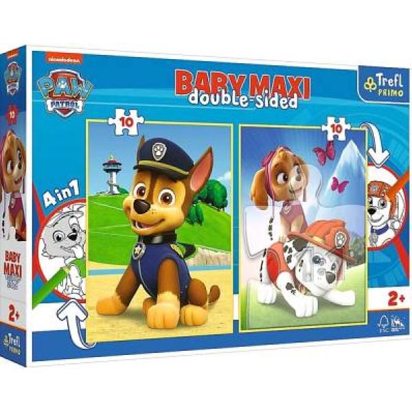 Trefl Puzzle Baby MAXI 2x10 - Paw Patrol