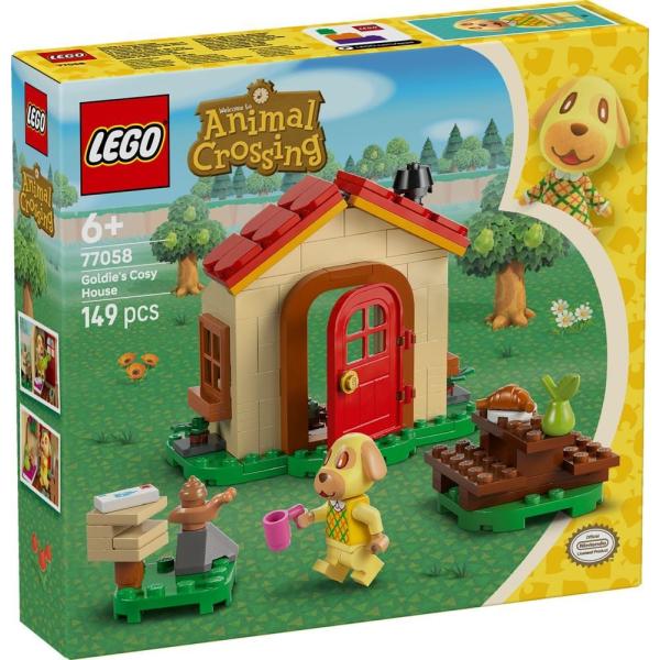 LEGO®Animal Crossing 77058 Goldie a její útulný domeček (obrázek 3)