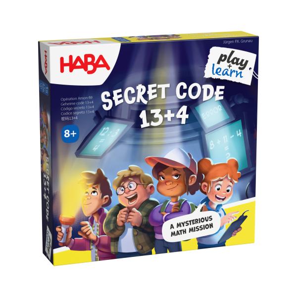 Haba Spoločenská hra Play&Learn Tajný kód 13+4 od 8 rokov